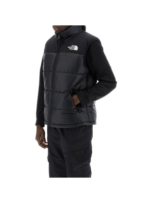 Black Recycled Nylon Himalayan Padded Vest THE NORTH FACE JOHN JULIA.