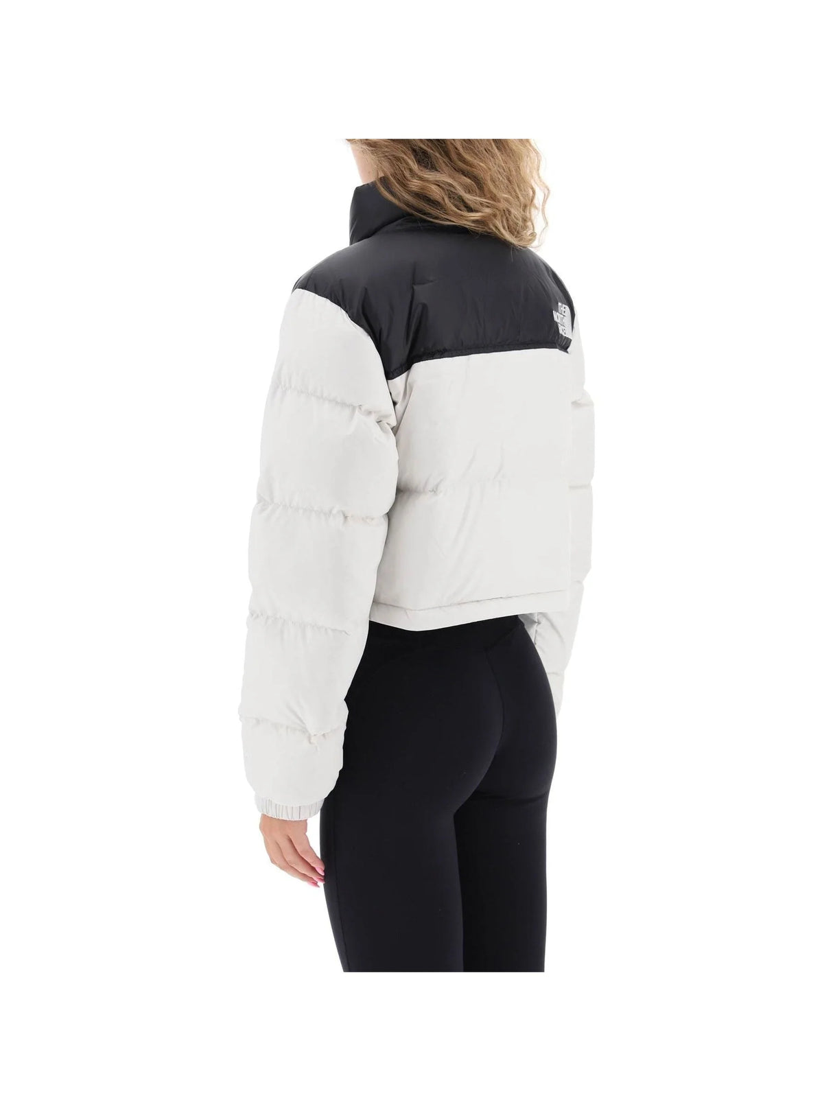 Recycled Ripstop Nylon ’Nuptse’ Cropped Down Jacket - Women > Clothing > Outerwear > Puffer jackets