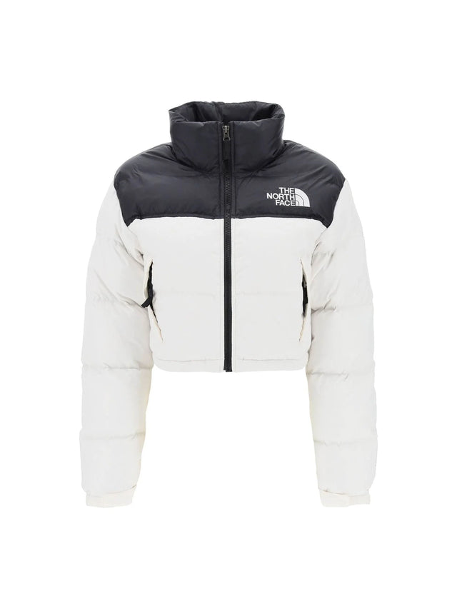 Recycled Ripstop Nylon ’Nuptse’ Cropped Down Jacket - Women > Clothing > Outerwear > Puffer jackets