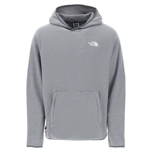 Medium Gray 100 Glacier Fleece Hoodie THE NORTH FACE JOHN JULIA.