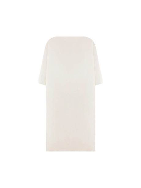 Abasi Wool Silk Midi Dress-THE ROW-JOHN JULIA