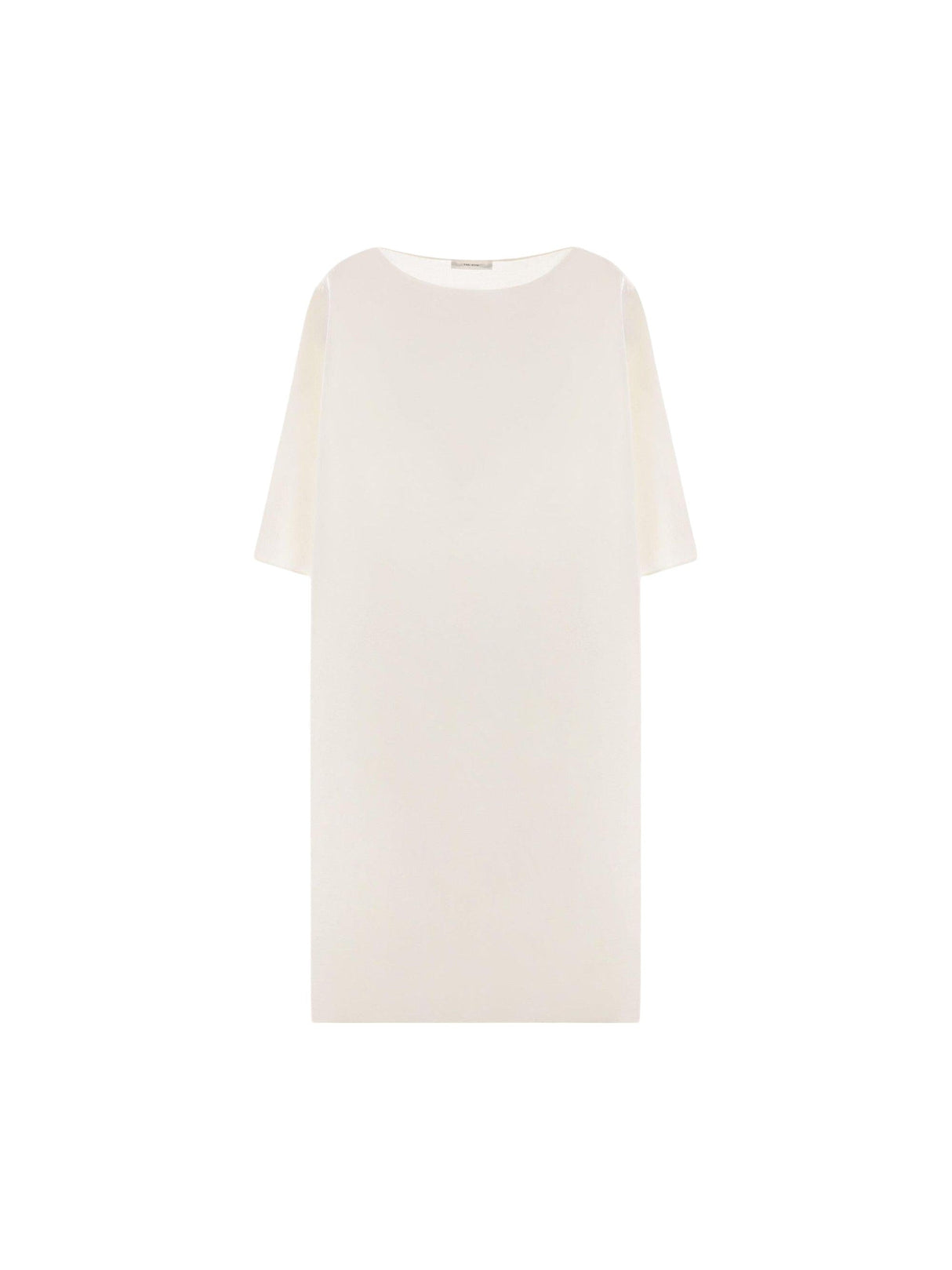 Abasi Wool Silk Midi Dress-THE ROW-JOHN JULIA