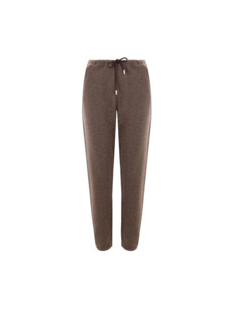 Cashmere and Cotton Joggers-THE ROW-JOHN JULIA