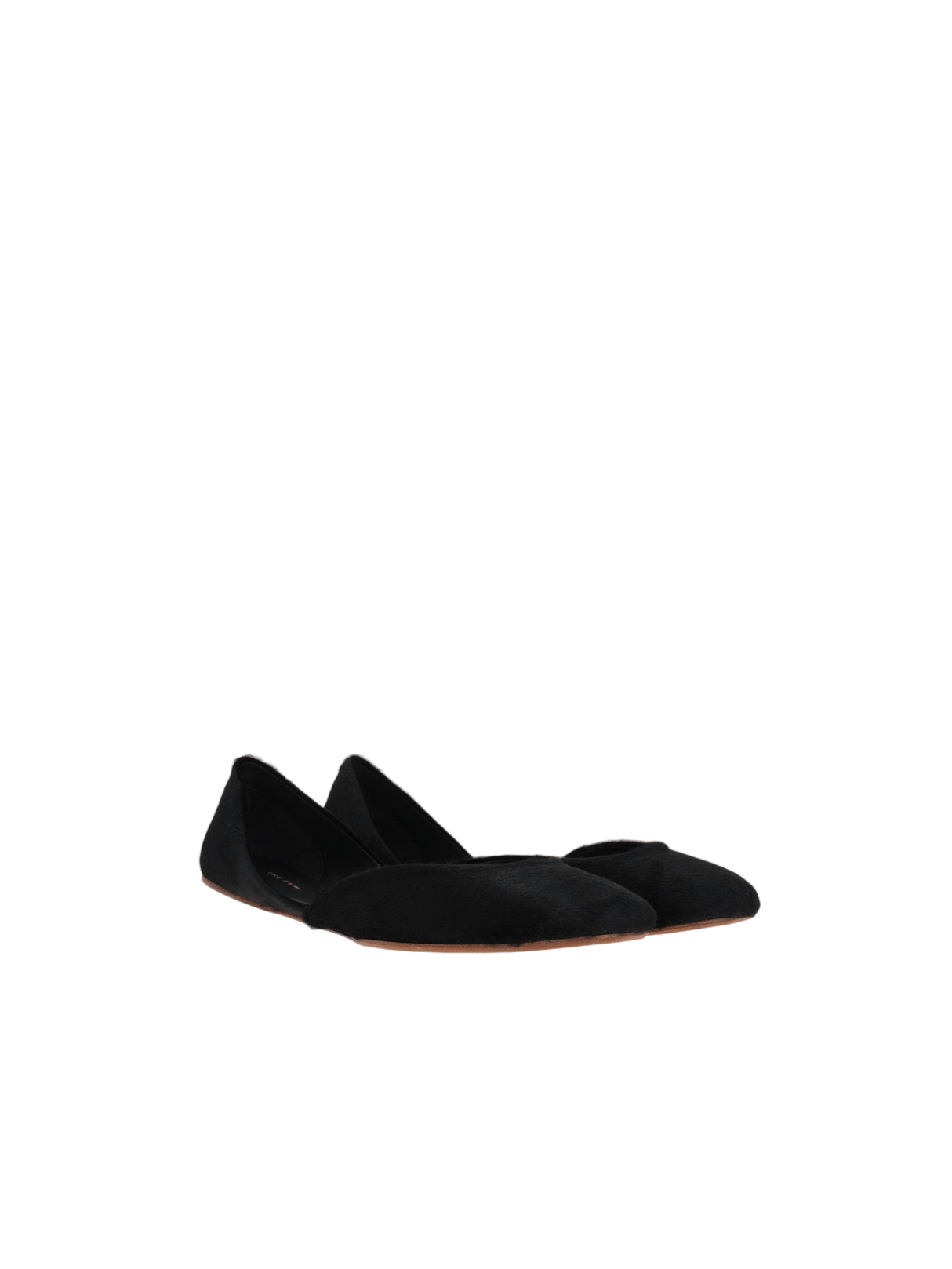 Gemma Calf Hair Ballerinas-THE ROW-JOHN JULIA