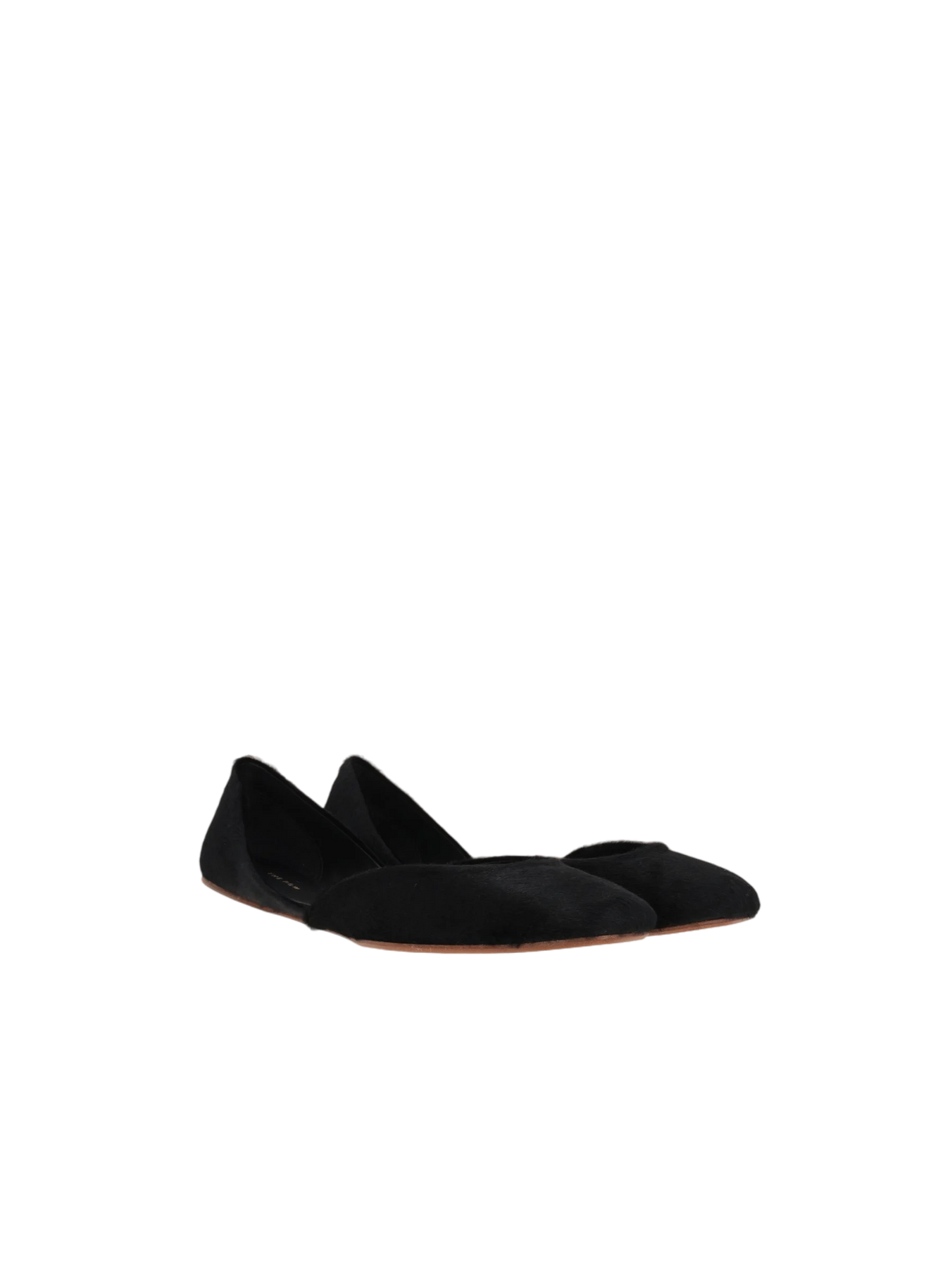 Gemma Calf Hair Ballerinas-THE ROW-JOHN JULIA