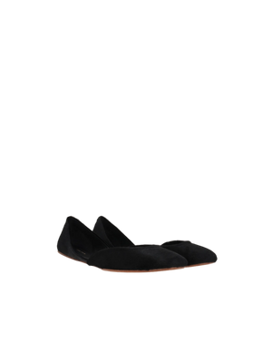 Gemma Calf Hair Ballerinas-THE ROW-JOHN JULIA