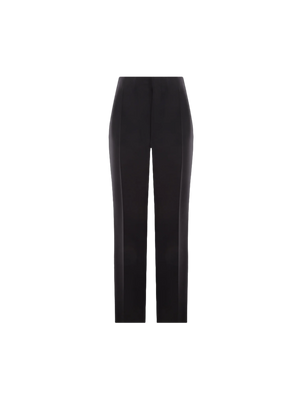 Hector Tuxedo Wool Silk Pants-The Row-JOHN JULIA