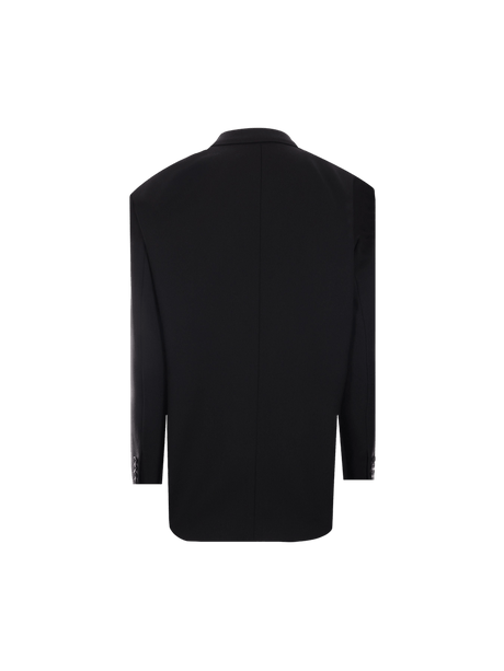 Oversize Wool Jacket-THE ROW-JOHN JULIA