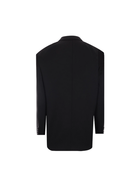 Oversize Wool Jacket-THE ROW-JOHN JULIA