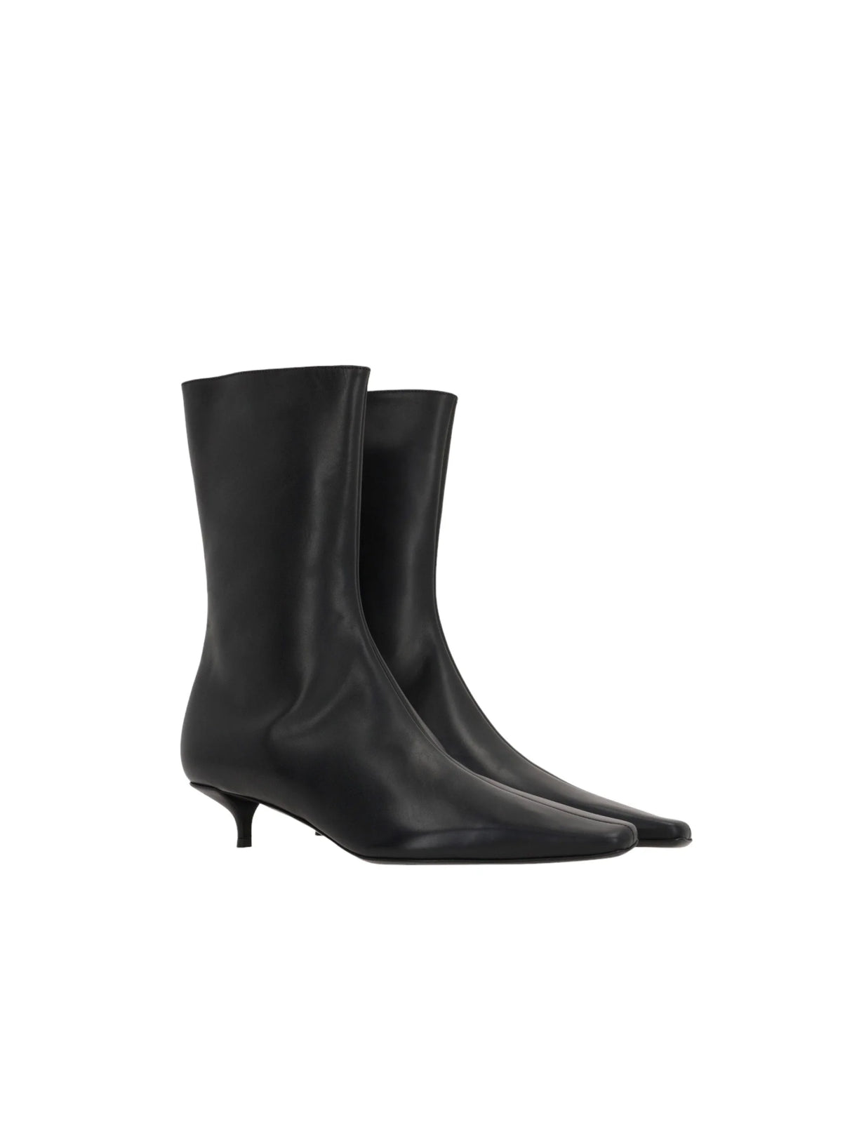 Shrimpton Smooth Leather Ankle Boots-THE ROW-JOHN JULIA