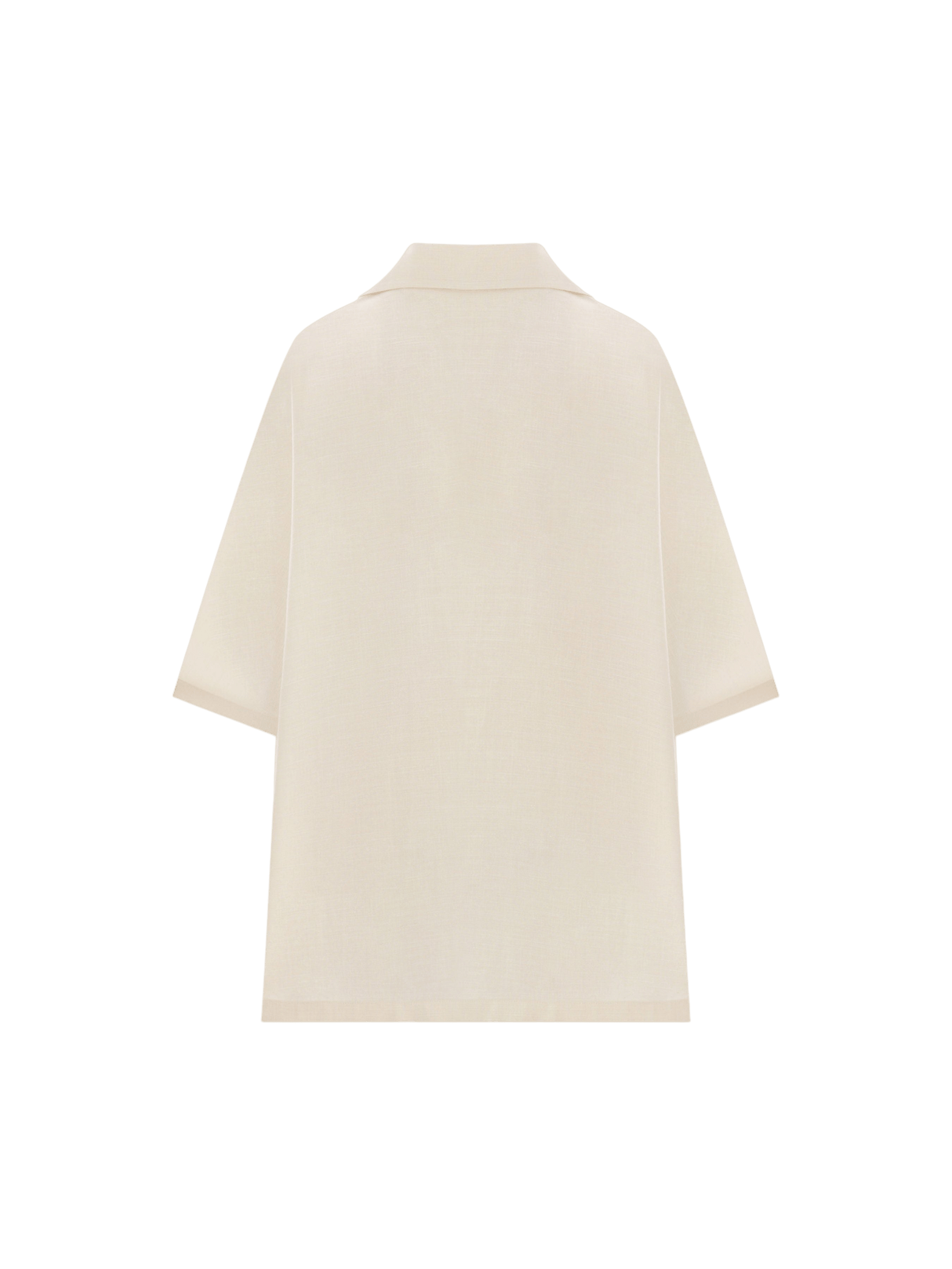 Wen Wool, Silk and Linen Oversize Blouse-THE ROW-JOHN JULIA