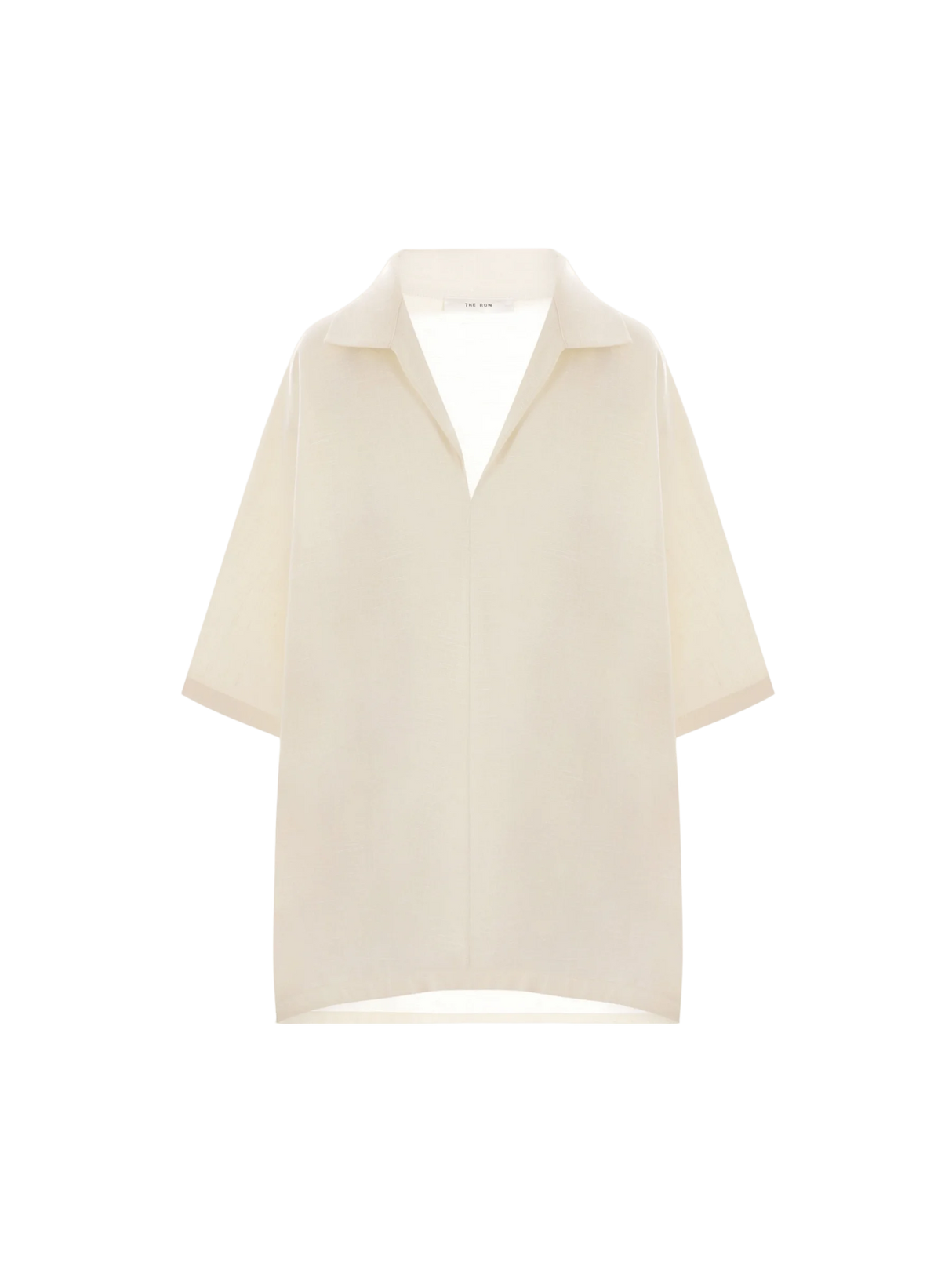 Wen Wool, Silk and Linen Oversize Blouse-THE ROW-JOHN JULIA