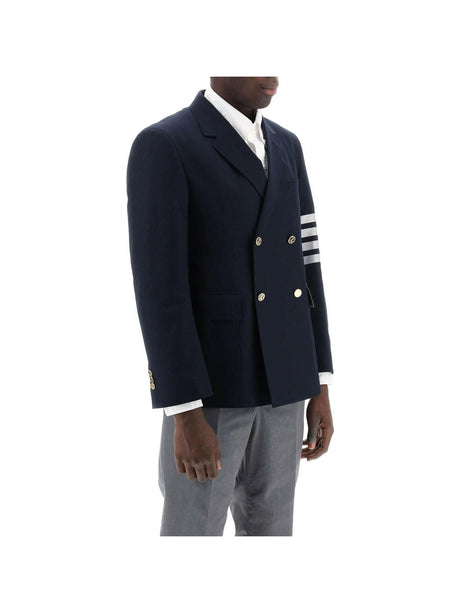 4-Bar Double Breasted Jacket THOM BROWNE JOHN JULIA.