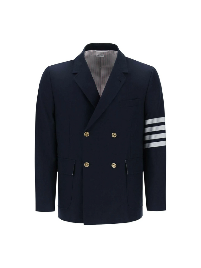 4-Bar Double Breasted Jacket THOM BROWNE JOHN JULIA.