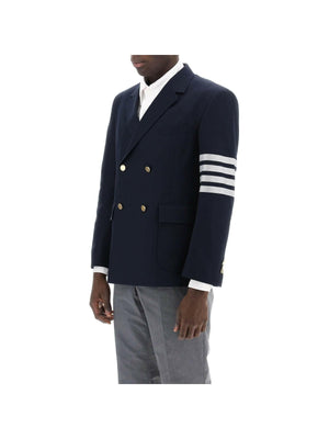 4-Bar Double Breasted Jacket THOM BROWNE JOHN JULIA.