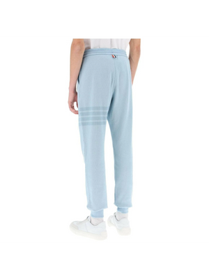 4-Bar Joggers In Cotton Knit THOM BROWNE JOHN JULIA.