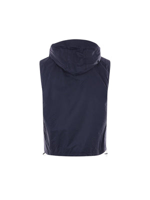 4bar Ripstop Vest-THOM BROWNE-JOHN JULIA