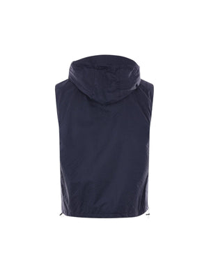 4bar Ripstop Vest-THOM BROWNE-JOHN JULIA