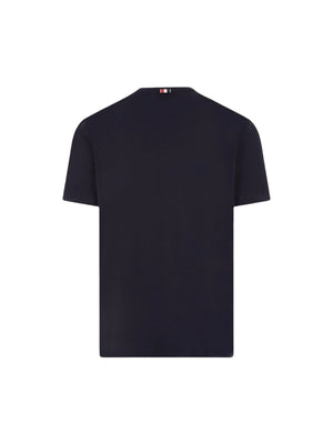 4bar Stretch Wool T-shirt-THOM BROWNE-JOHN JULIA