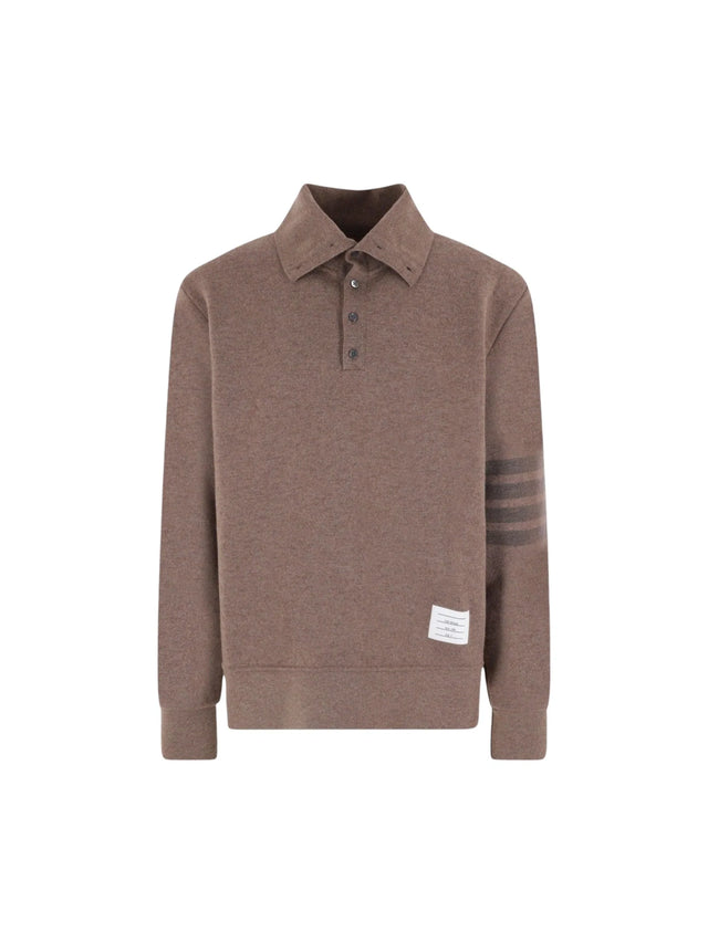 4bar Wool Sweater-THOM BROWNE-JOHN JULIA