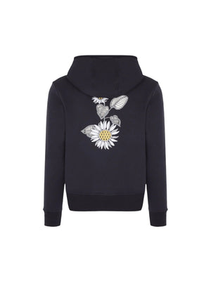 Broderie Anglaise Jersey Hoodie-THOM BROWNE-JOHN JULIA