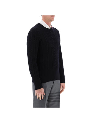 Cable Wool Sweater - Men > Clothing > Knitwear > Pullovers