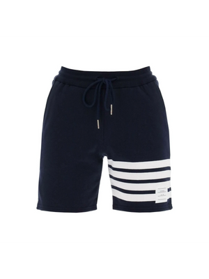 Classic Loopback 4-Bar Cotton Shorts.