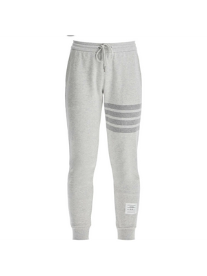 Classic Loopback 4-Bar Cotton Sweatpants.