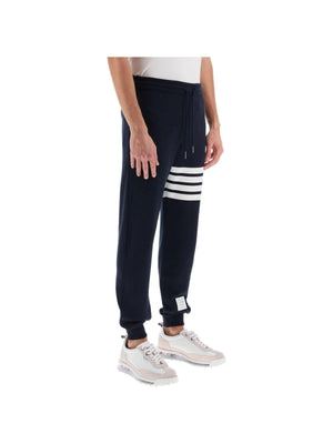 THOM BROWNE-Classic Loopback 4-Bar Sweatpants-JOHN JULIA