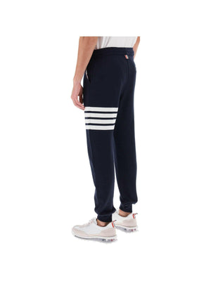 THOM BROWNE-Classic Loopback 4-Bar Sweatpants-JOHN JULIA