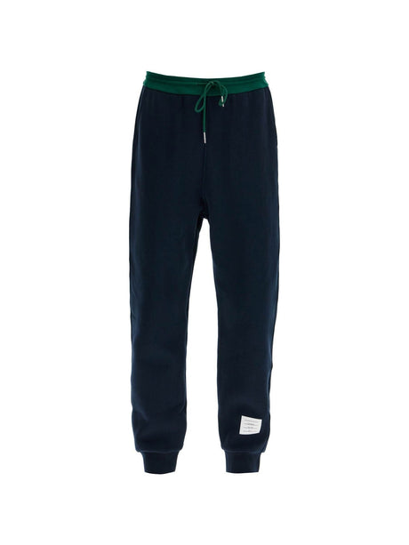 Color Block Fleece Joggers For Men