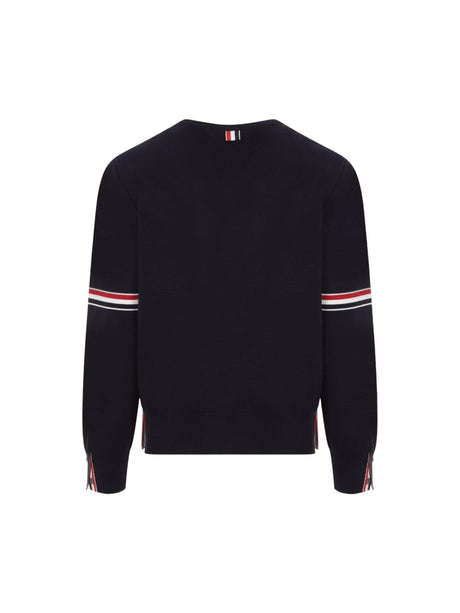 Cotton Sweater-THOM BROWNE-JOHN JULIA