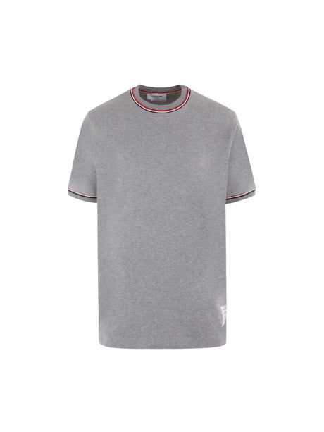 Cotton T-shirt-THOM BROWNE-JOHN JULIA