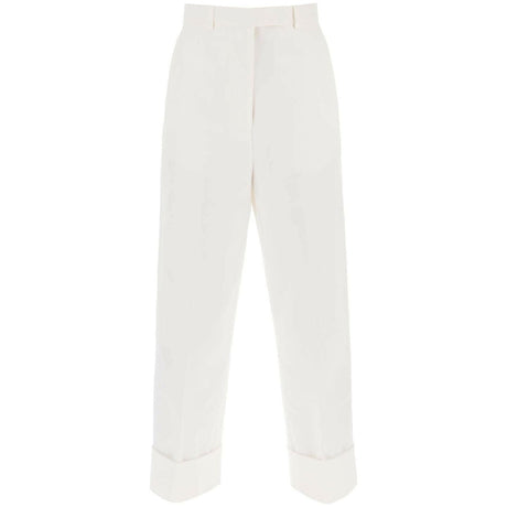 Cropped Wide Leg Jeans THOM BROWNE JOHN JULIA.