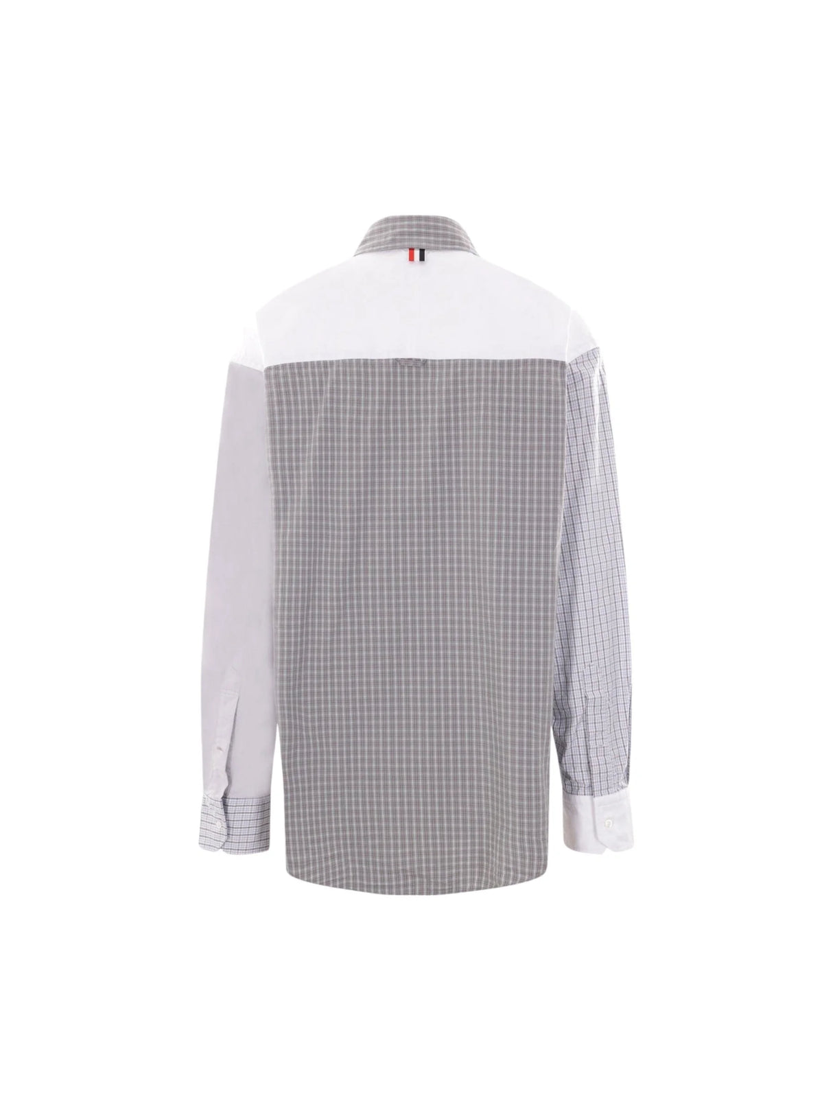 Funmix Oxford Oversized Shirt-THOM BROWNE-JOHN JULIA