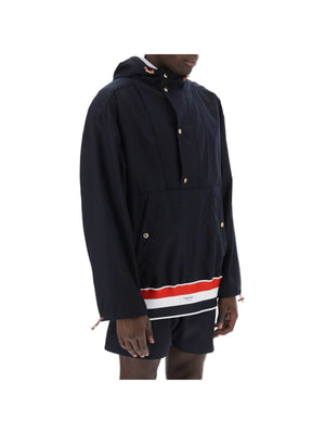 Lightweight Wool Anorak With Tr