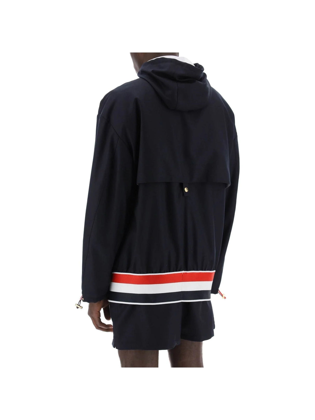 Lightweight Wool Anorak With Tr