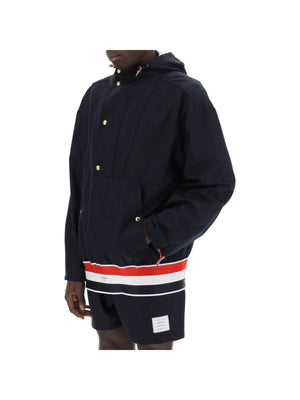 Lightweight Wool Anorak With Tr