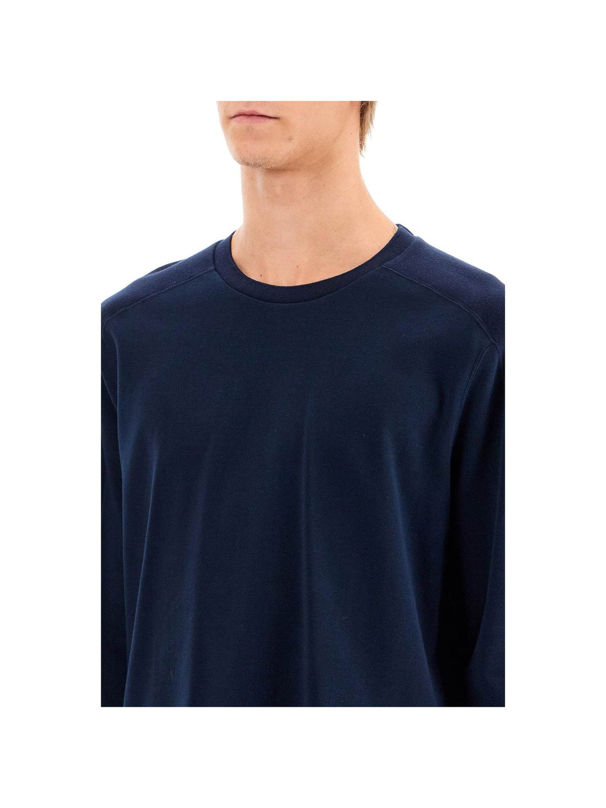 THOM BROWNE-Long Sleeved 4-Bar T-Shirt-JOHN JULIA