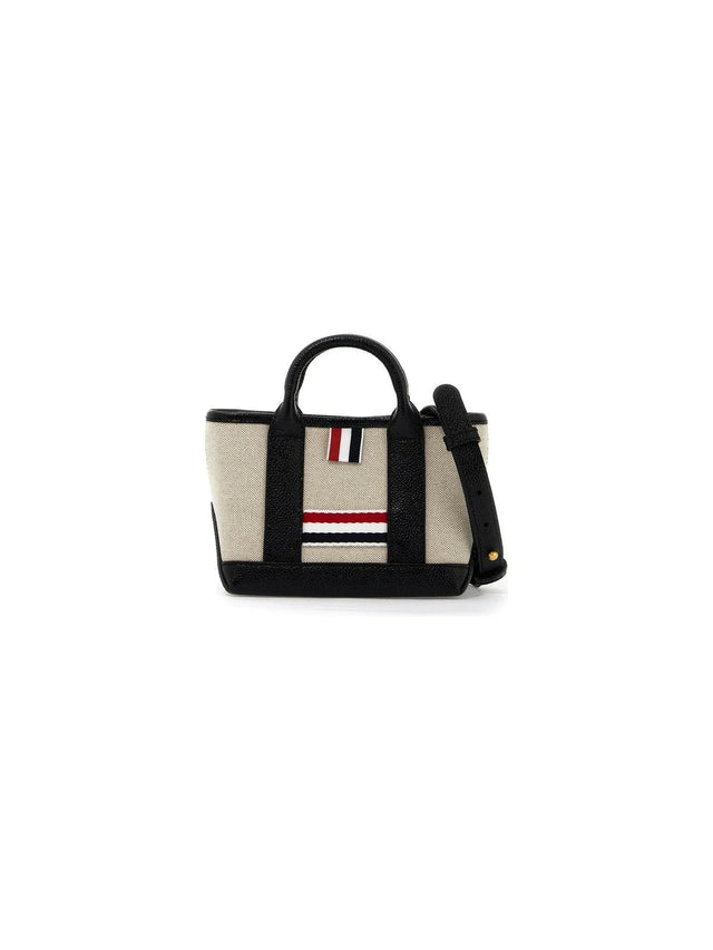 THOM BROWNE-Mini Tool Tote Bag-JOHN JULIA