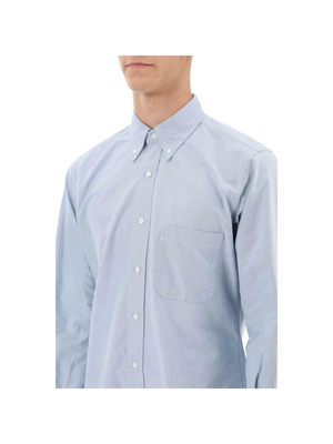 Oxford Cotton Button Down Shirt THOM BROWNE JOHN JULIA.