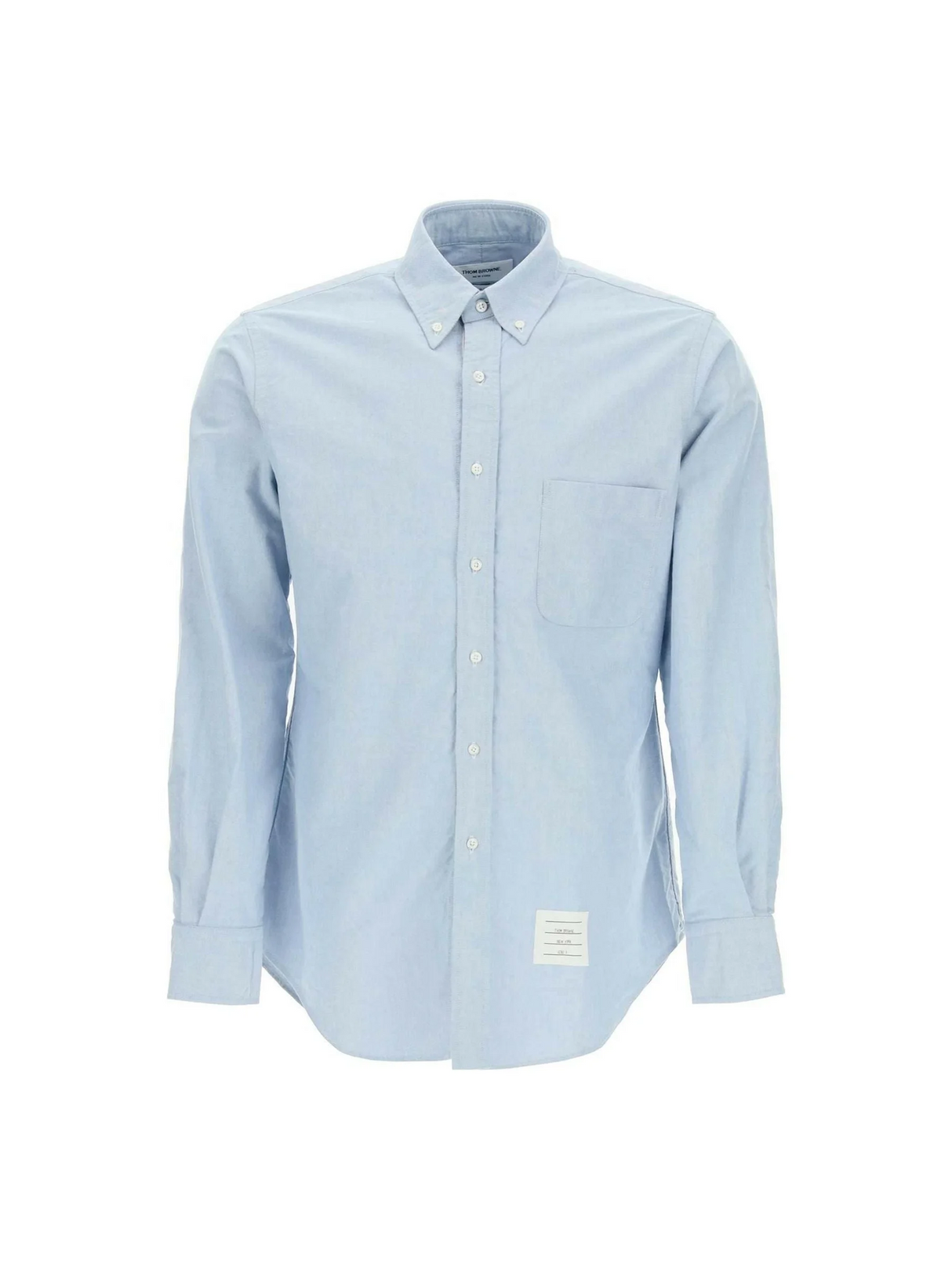 Oxford Cotton Button Down Shirt THOM BROWNE JOHN JULIA.