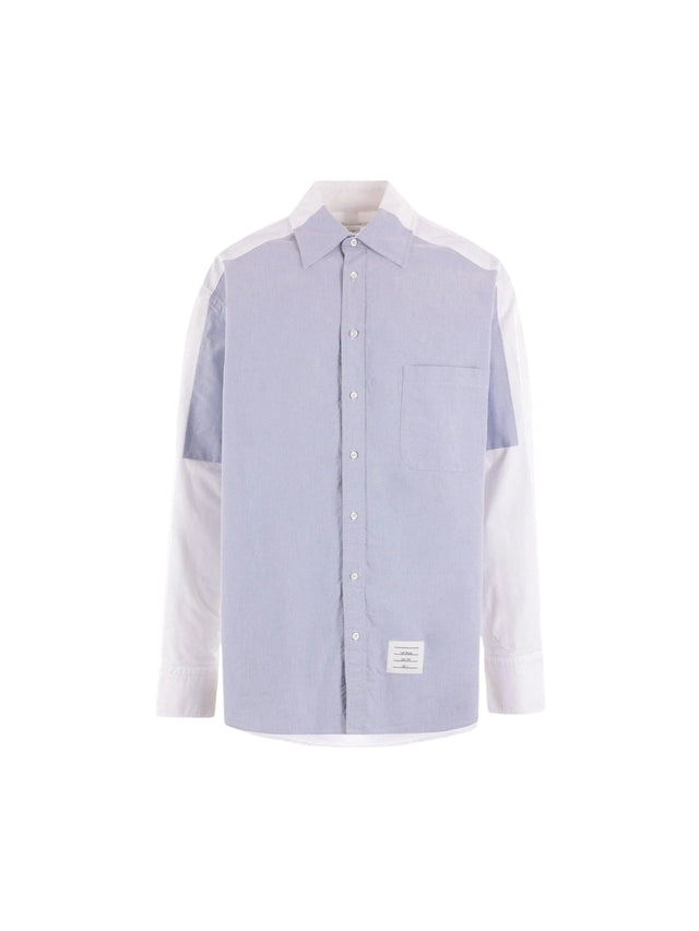 Oxford Oversized Shirt-THOM BROWNE-JOHN JULIA