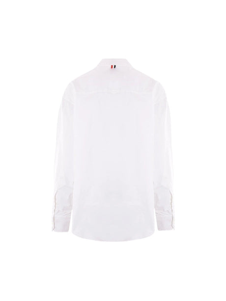 Oxford Oversized Shirt-THOM BROWNE-JOHN JULIA