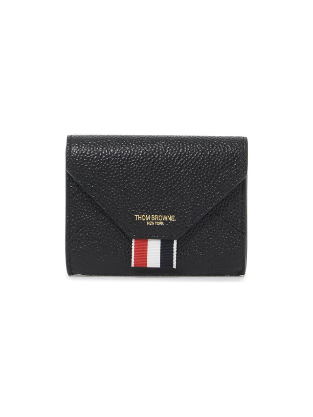 THOM BROWNE-Pebble Grain Envelope Card Holder-JOHN JULIA