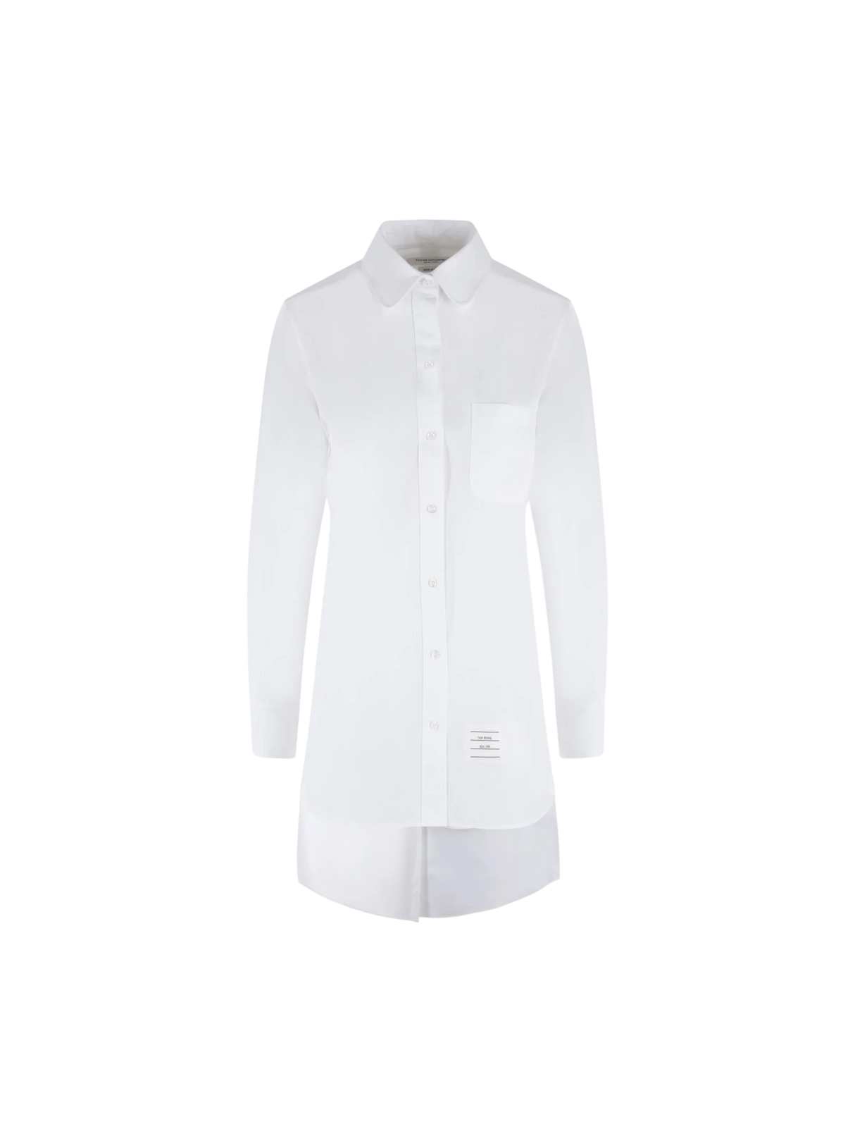 Poplin Oversized Shirt-THOM BROWNE-JOHN JULIA