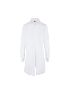 Poplin Oversized Shirt-THOM BROWNE-JOHN JULIA