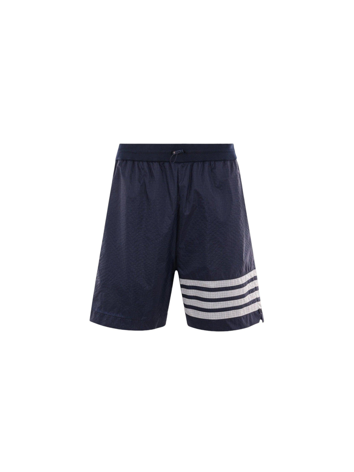 Ripstop Nylon Shorts-THOM BROWNE-JOHN JULIA