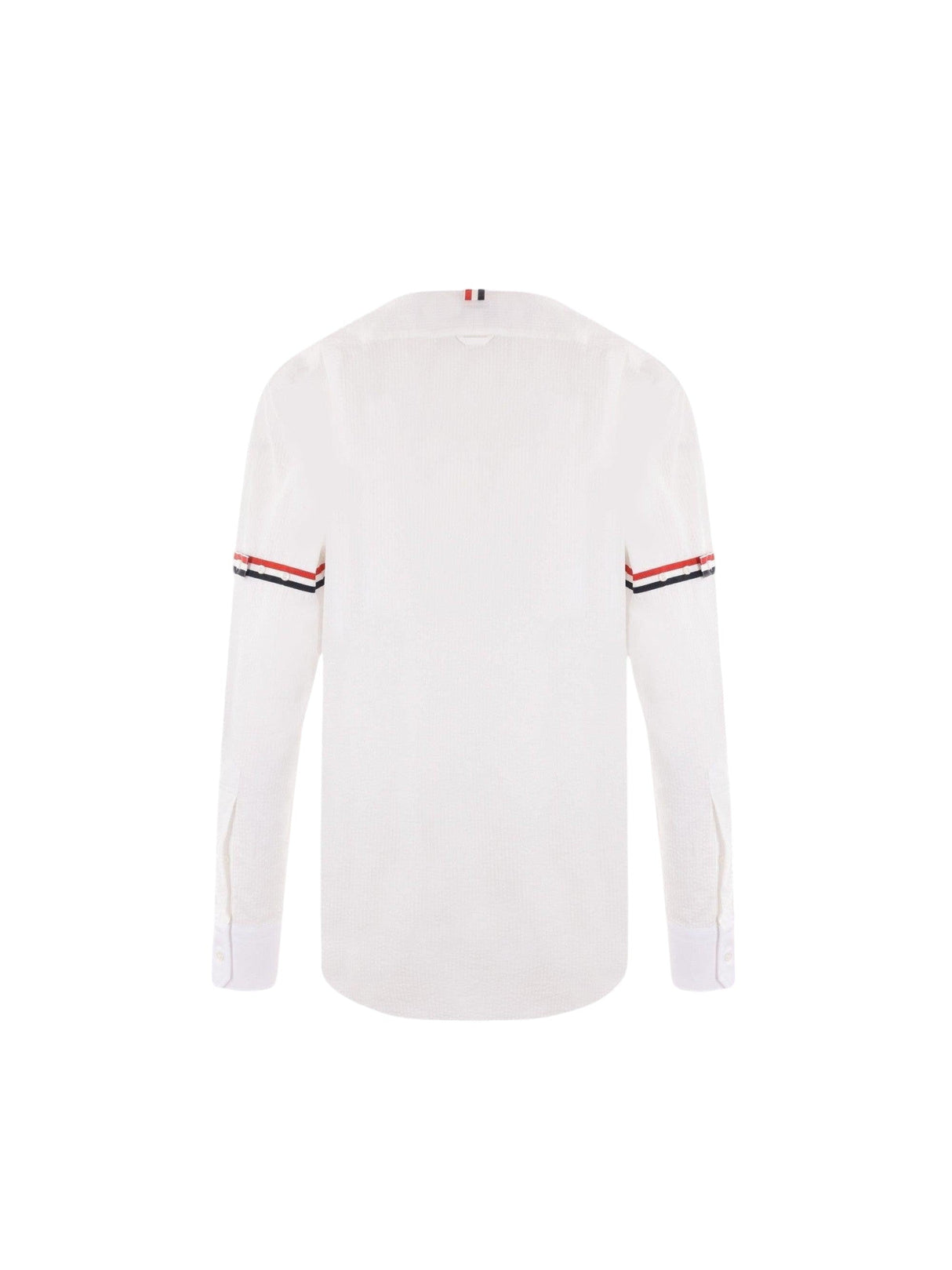 Seersucker Shirt-THOM BROWNE-JOHN JULIA