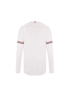 Seersucker Shirt-THOM BROWNE-JOHN JULIA